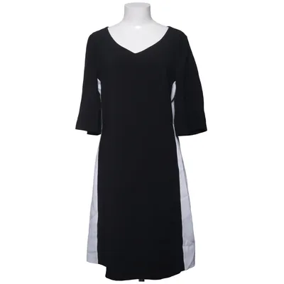 Dress (Black, White) from Piú & Piú Acetate, Elastane, Viscose
