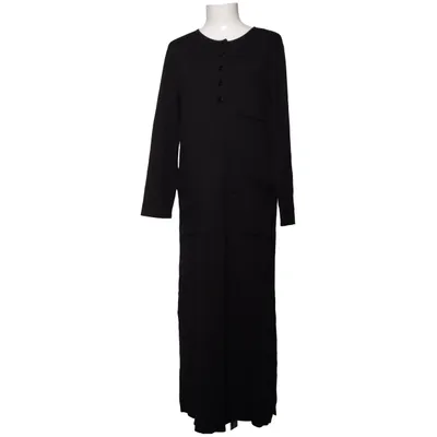 Maxi dress (Black) from Gispa Acrylic, Merino wool