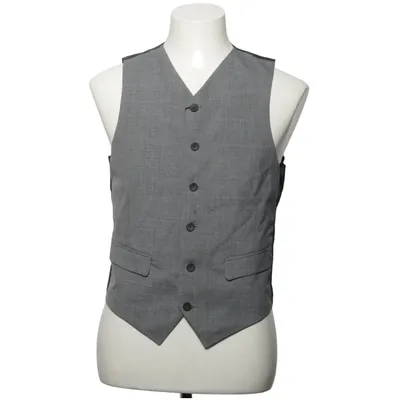 Kostuumgilet (Grijs, Zwart) van Carl G. Collection Polyester, Viscose, Wol