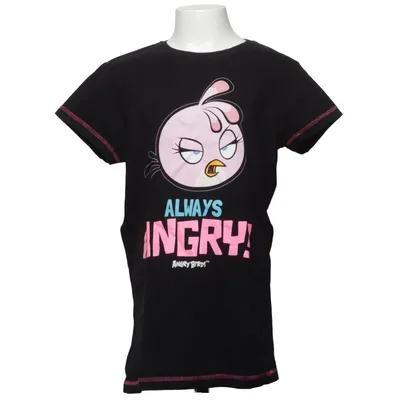 T-shirt (Svart, Rosa, Blå) från Angry Birds Bomull