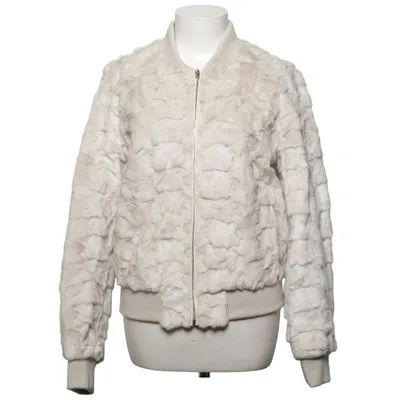 Vinterjacka (Beige) från Hollies Akryl, Bomull, Minkpäls, Polyester