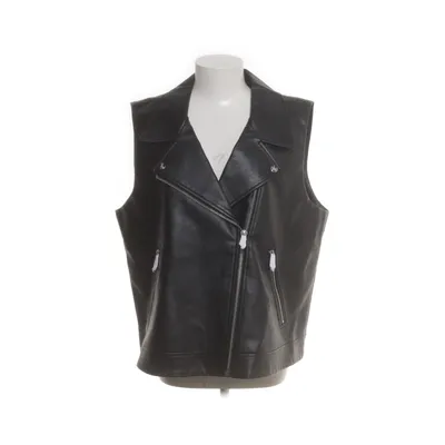 Biker gilet (Zwart) van ONLY Carmakoma Polyester, Polyurethaan