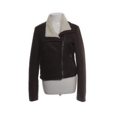 Shearlingjacka (Brun, Vit) från Jeans & Clothes Polyester