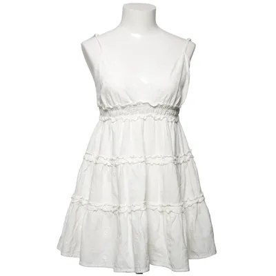 Dress (White) from Stradivarius Cotton