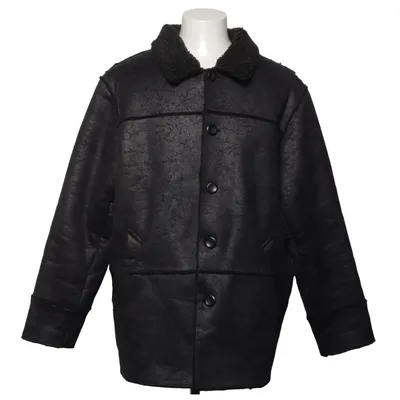 Shearlingjacka (Svart) från Batistini Polyester