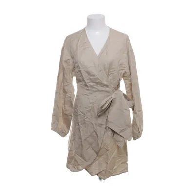 Wikkeljurk (Beige) van YAS Linnen, Viscose