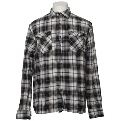 Flanellskjorta (Svart, Vit, Beige) från Perzoni Bomull