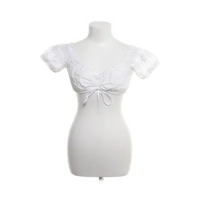Dirndlbluse (Hvid) fra Krüger Bomuld, Polyester