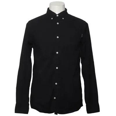 Buttondown-skjorta (Svart) från Dedicated Bomull
