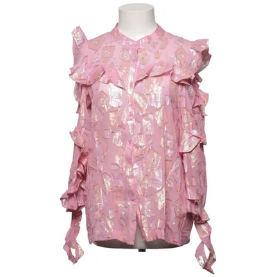 Blouse (Roze, Goud, Zilver) van Julie Fagerholt Heartmade Zijde