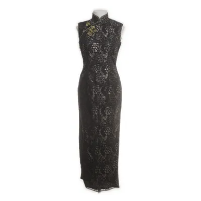 Cheongsam (Black, Gold)