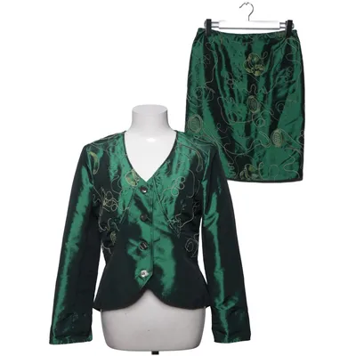 Tailleur jupe (Vert) de Mac Scott Polyamide, Polyester