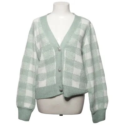 Cardigan (Grøn, Hvid) fra New Look Akryl, Polyester