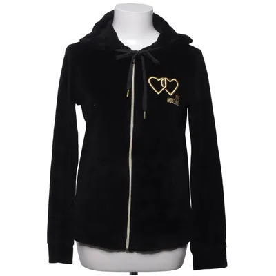 Sweat à capuche (Noir) de Love Moschino Coton, Polyester
