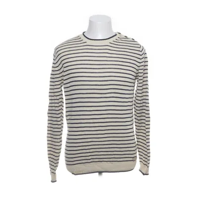 Tröja (Vit, Blå) från Selected Jeans Bomull, Linne