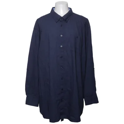 Chemise (Bleu) de Dressmann Coton, Lin