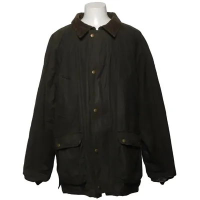 Manteau ciré (Vert) de Laksen Coton, Polyester