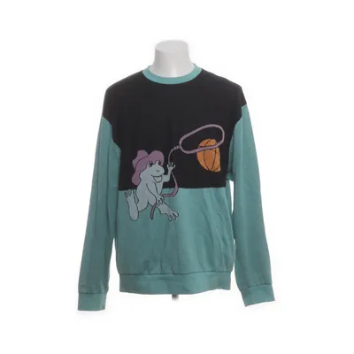 Sweater (Turquoise, Multicolored) from Cleptomanicx Organic cotton