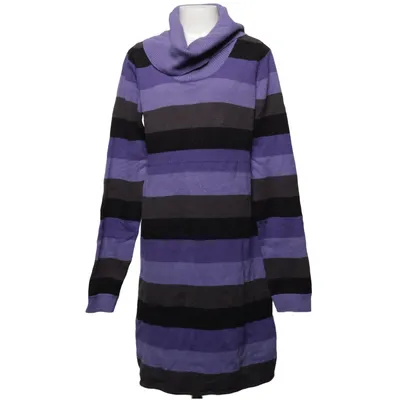 Turtleneck kjole (Lilla, Sort, Grå) fra H&M Young Akryl, Bomuld