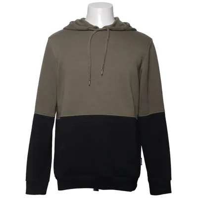 Hoodie (Green, Black) from Yourturn Cotton, Polyester