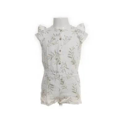 Jumpsuit (White, Multicolored) from Newbie by KappAhl Cotton