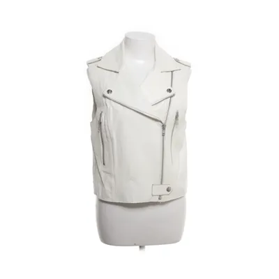 Bikervest (Hvid) fra H&M Læder
