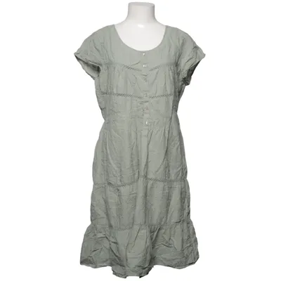 Klänning (Grön) från Geena Bomull, Polyester