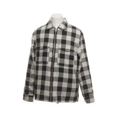 Överskjorta (Beige, Svart) från H&M Man Polyester, Bomull, Lyocell