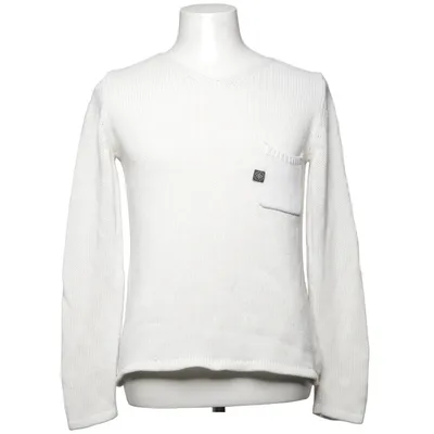 Pullover (Vit) från Alan Rust Akryl, Bomull