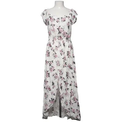 Maxi jurk (Wit, Roze, Meerkleurig) van Seventyseven Urban Streetwear Viscose