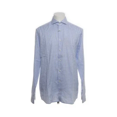 Skjorta (Blå, Vit, Flerfärgad) från Eton Bomull