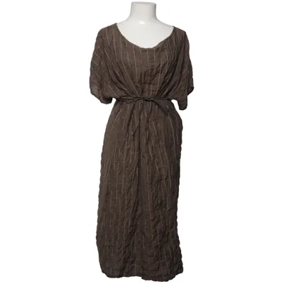 Robe (Marron) de Nygårdsanna Coton, Élasthane, Cuir