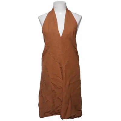 Robe dos-nu (Marron) de Oysho Lin, Viscose