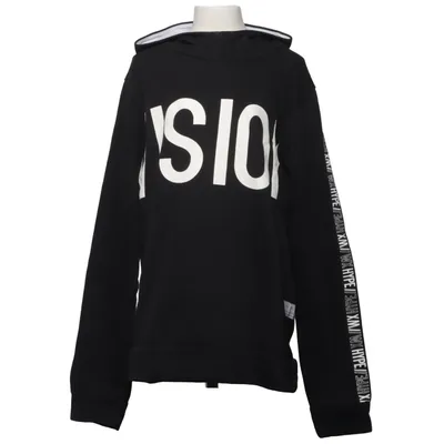 Huvtröja (Svart, Vit) från Woxo 720° Bomull, Polyester