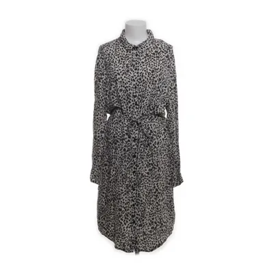 Skjortklänning (Grå, Flerfärgad) från Lindex Viskos