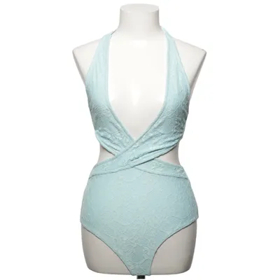 Maillot de bain une pièce (Vert) de Wolf & Whistle Élasthane, Polyamide, Polyester