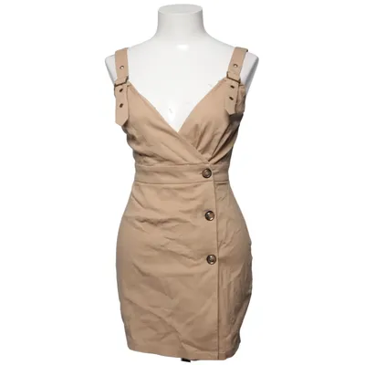 Robe salopette (Beige) de Superdown Coton, Élasthane, Polyamide
