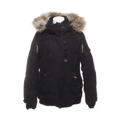 Parka (Black) from Khujo Cotton, Polyamide, Polyester