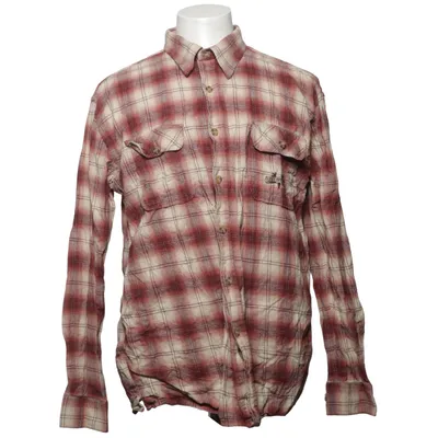 Flannel skjorte (Rød, Hvid) fra Swedteam Bomuld