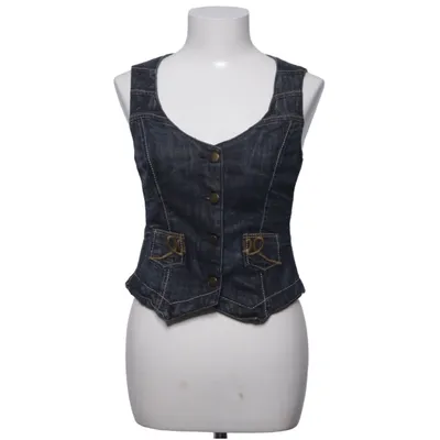 Denim vest (Blue) from Munthe plus Simonsen Cotton