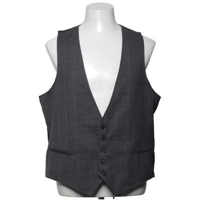 Suit vest (Gray) from Selected Cotton, Polyester, Viscose, Wool