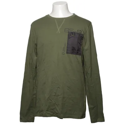 Long sleeve T-shirt (Green) from Ombre Cotton