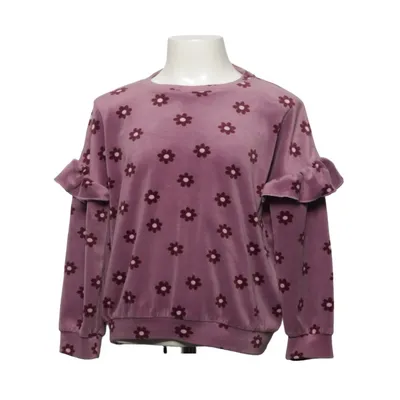 Collegetröja (Lila) från Lindex Kids Elastan, Polyester