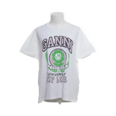 T-shirt (White) from Ganni Organic cotton