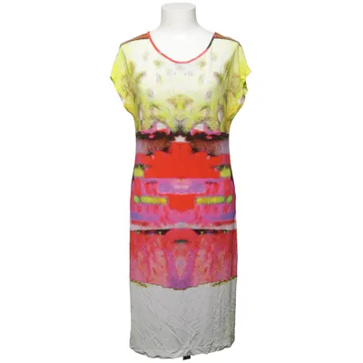 Kleid (Mehrfarbig) von Piú & Piú Elasthan, Viskose