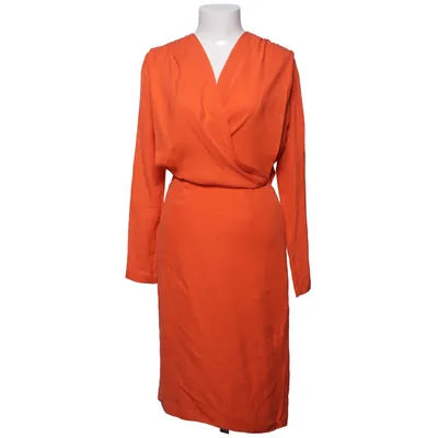 Wrap dress (Orange) from Raoul Silk