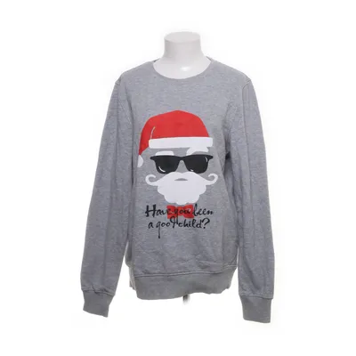 Sweatshirt (Grijs, Rood, Wit) van Livergy Katoen, Polyester, Viscose