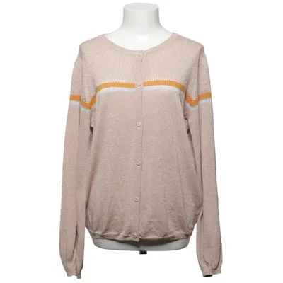 Cardigan (Beige) fra Nümph Metallfiber, Viscose