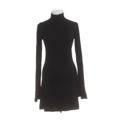 Jurk met col (Zwart) van Reformation Elastaan, Lyocell
