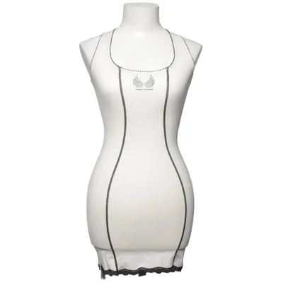 Slip (White, Black) from Censored Elastane, Polyamide